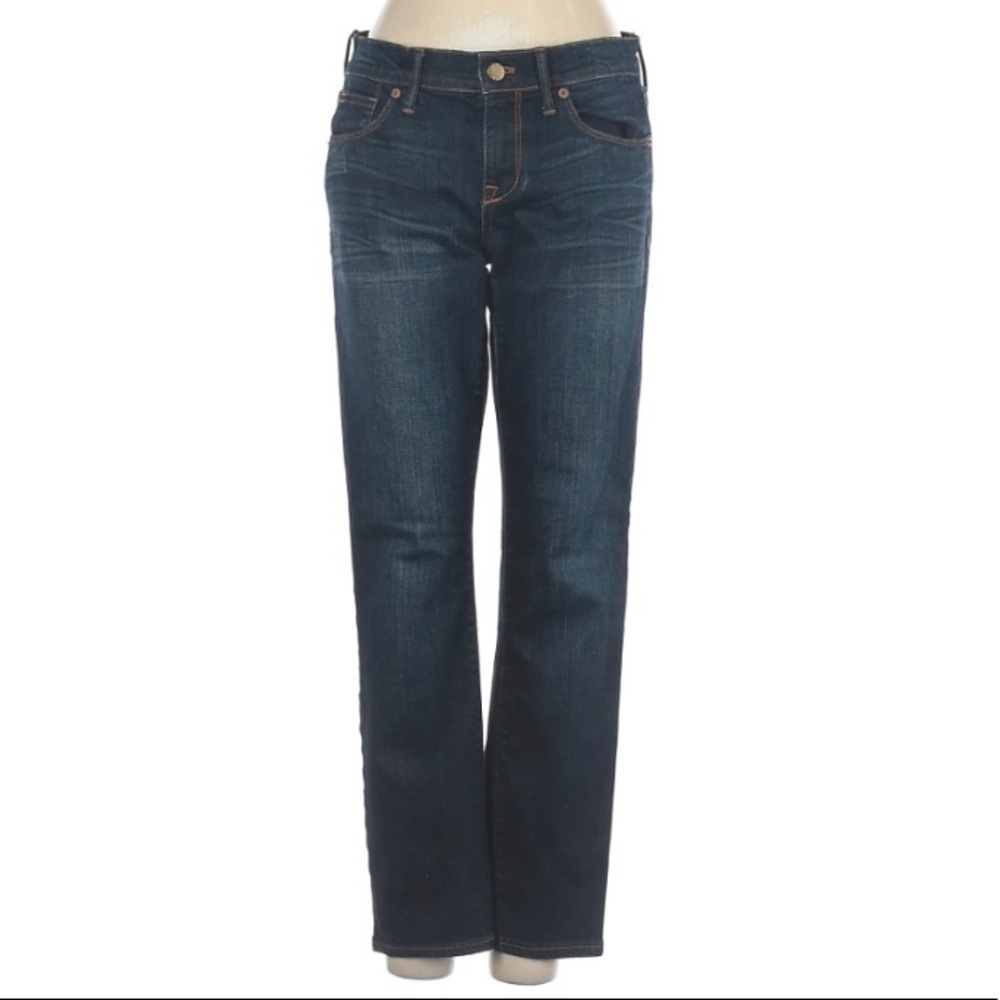 Madewell rail Straight 26 x 32 dark blue Jeans women’s casual denim